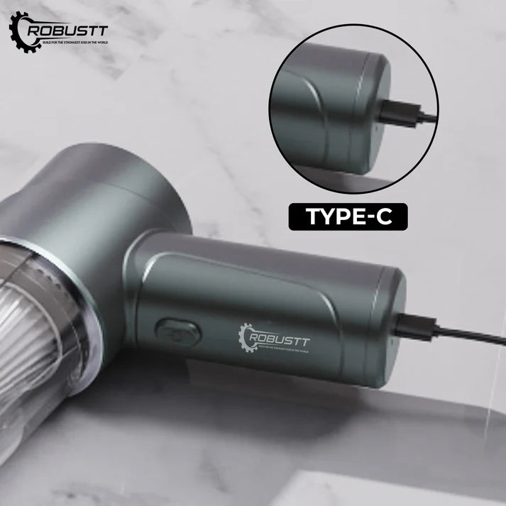 Wireless Portable Car Vacuum Cleaner With Blower