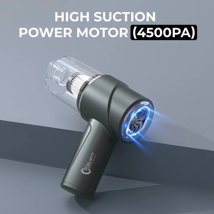 Wireless Portable Car Vacuum Cleaner With Blower